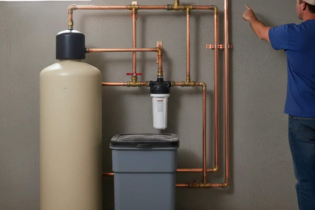 Whole-house water treatment system installed in Due West